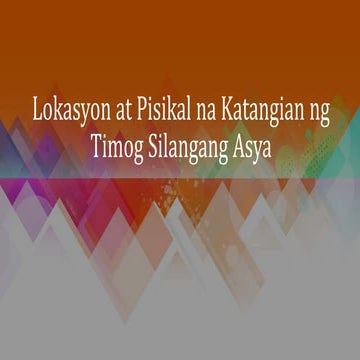 araling panlipunan - matatag curriculum.