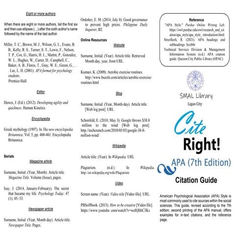 A.P.A guide for researcher brochure.docx