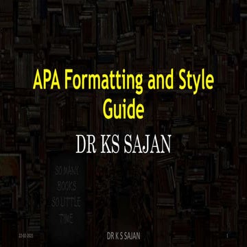 Apa 7 th style manual