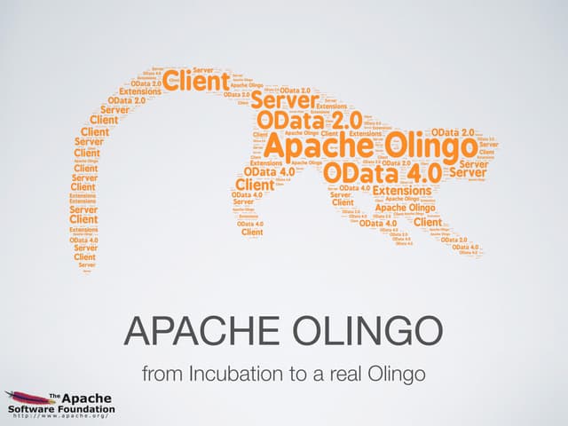 Apache Olingo - from Incubation to a real Olingo (Apache TLP)