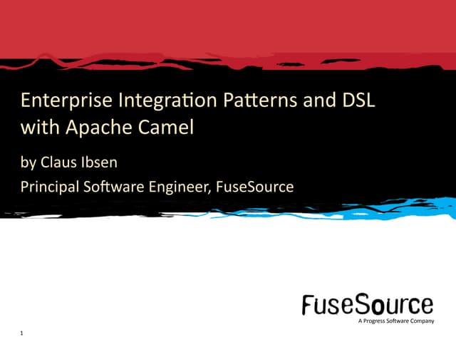 Enterprise Integration Patterns and DSL with Apache Camel