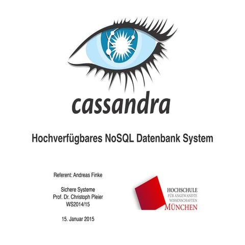 Apache Cassandra - Einführung