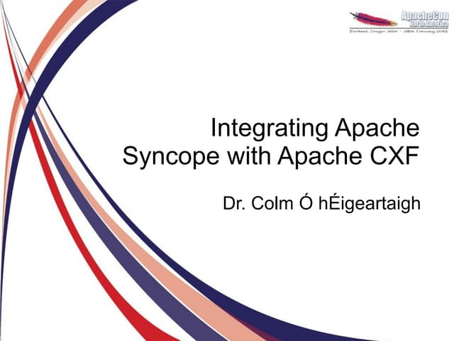 Integrating Apache Syncope with Apache CXF