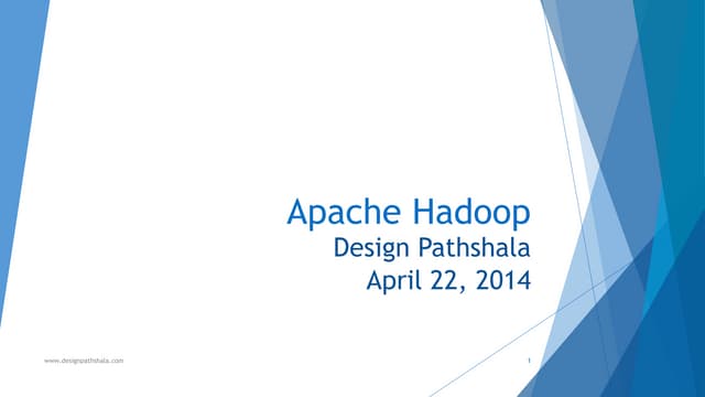 Advance Map reduce - Apache hadoop Bigdata training by Design Pathshala