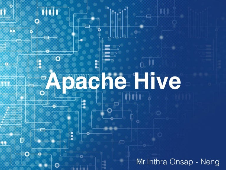 Apache hive