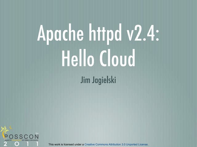 Apache httpd 2.4 Reverse Proxy
