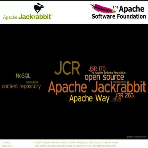 Apache Jackrabbit @ Swiss Open Source Awards 2011