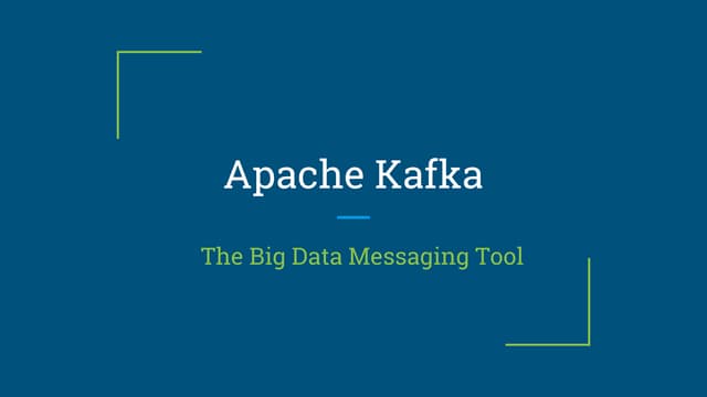Apache kafka