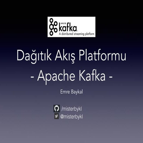 Apache Kafka Nedir?   