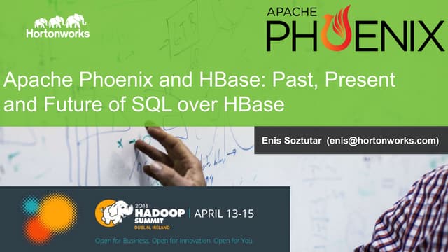 Apache phoenix: Past, Present and Future of SQL over HBAse
