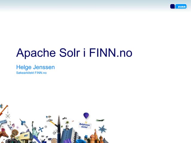 Apache solr i finn.no