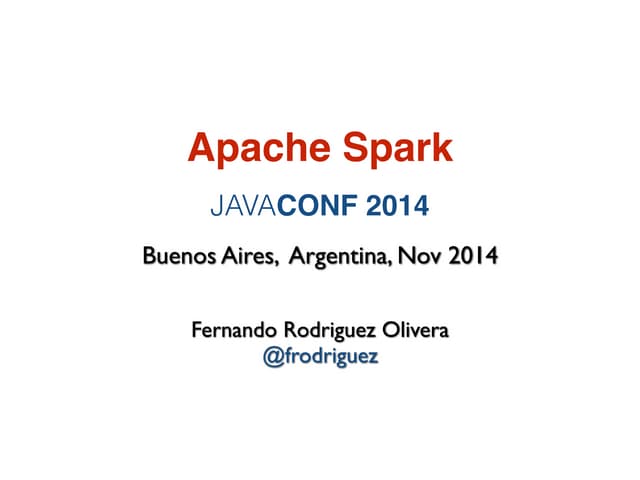 Apache Spark with Scala