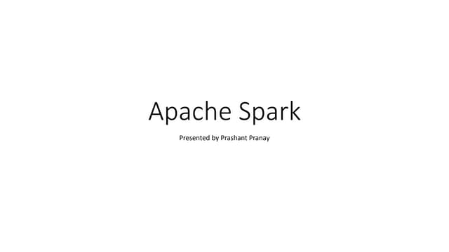 Apache spark
