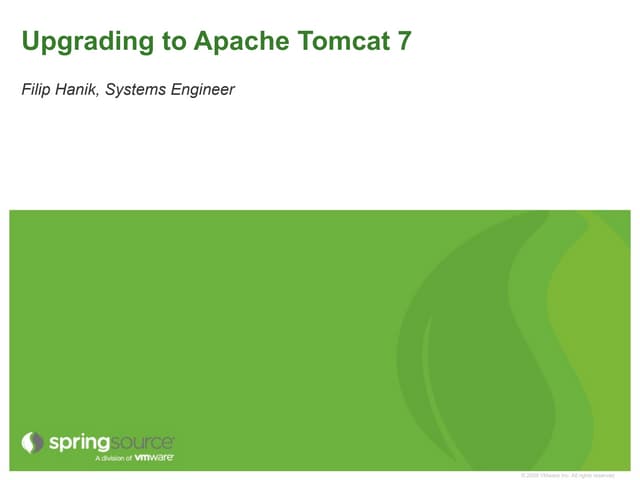 Apache Tomcat 7 by Filip Hanik