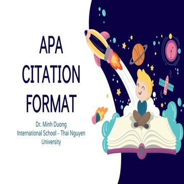 APA citation format