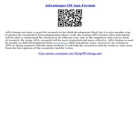 Apa Essay Format Generator