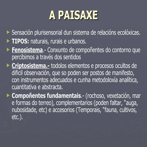 Apaisaxe e os Residuos