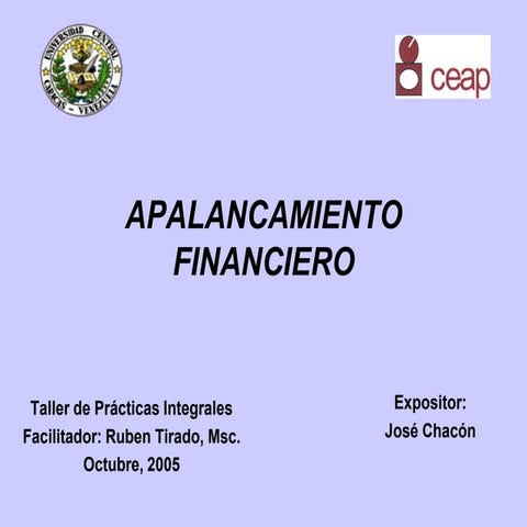 Apalancamiento Financiero