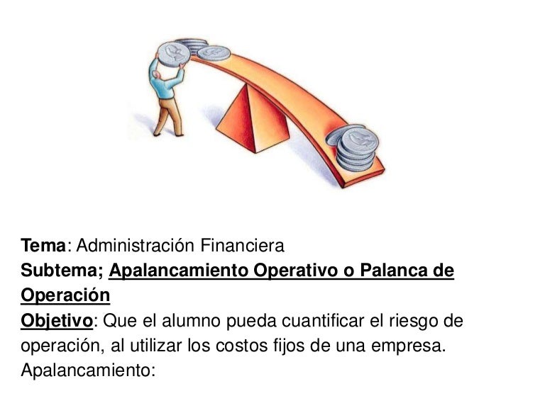 Ejemplos de apalancamiento operativo