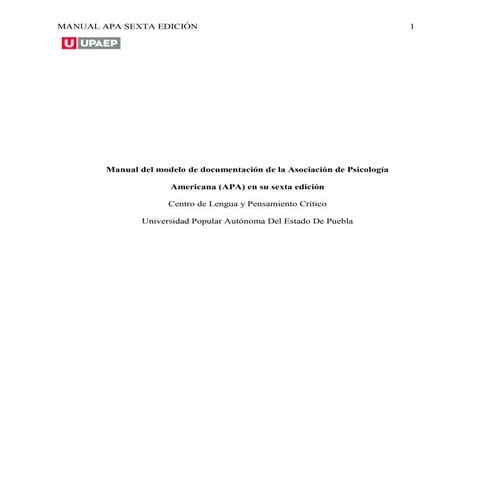 Apa manual 6