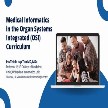 Medical Informatics in the Organ Systems Integrated Curriculum