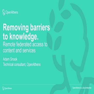 APAN50 - Removing barriers to knowledge