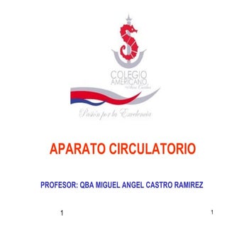 APARATO CIRCULATORIO
