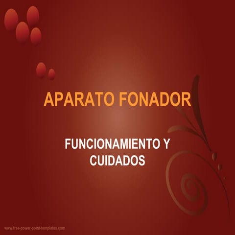 Aparato fonal