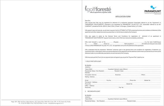 Paramount Symphony Booking Form | PDF