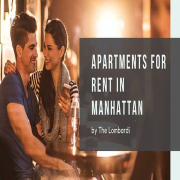 Manhattan apartments for rent | PDF