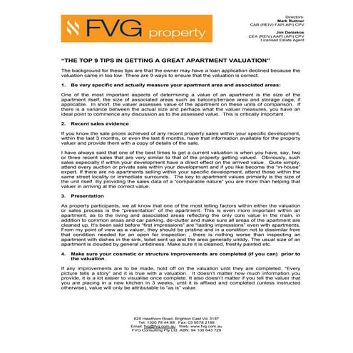 Valuation Format | PDF