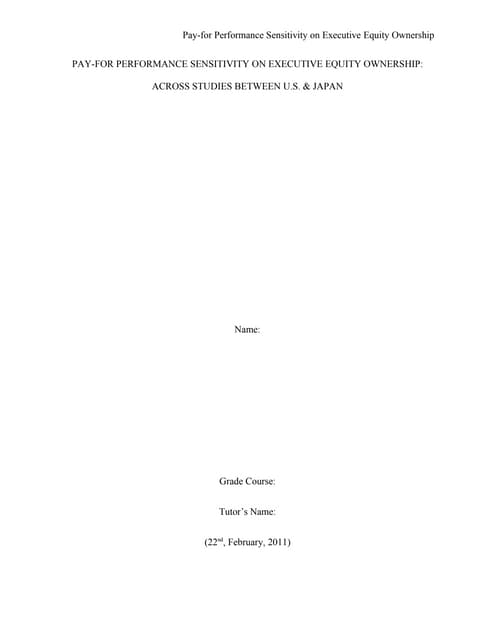 Pay for dissertation variables