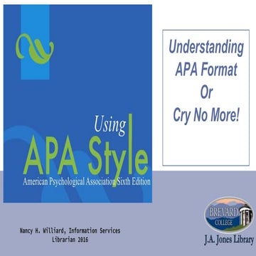 APA Style for Students