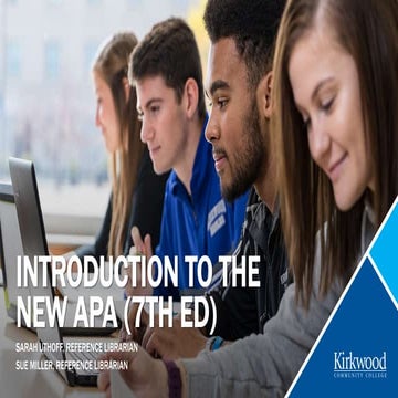 APA Updates January 2020