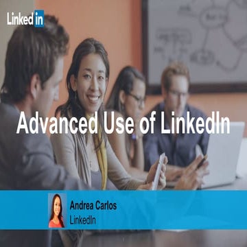 APA CommNet Digital Webinar Series Part 3 - Advanced Use of LinkedIn