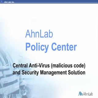 APC AHNLAB Antivirus