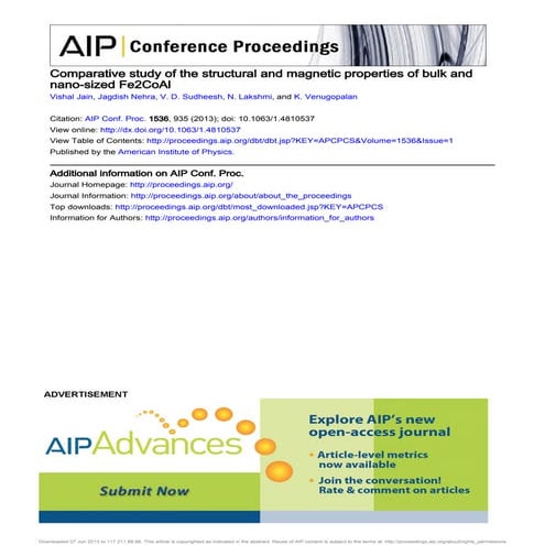 Research Paper on Magnetism