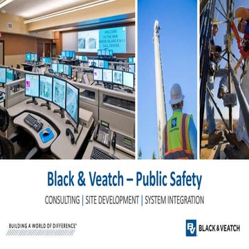 Black & Veatch Public Safety: Benefits of a Full Lifecycle Provider