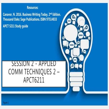Apct6211 Session 2 - 2020 - Semester 1