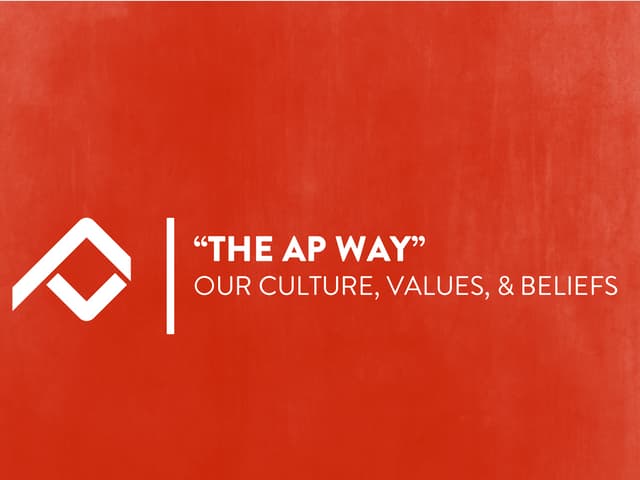 Acceleration Partners Culture Deck
