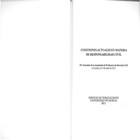 La "modernización" de la responsabilidad civil