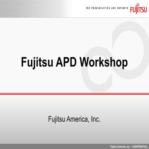 Fujitsu APD Introduction