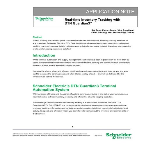 Real-time Inventory Tracking with DTN Guardian3™ | PDF