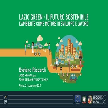 Il POR FESR Lazio 2014-2020 OT,  Priorità e Azioni