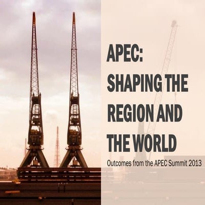 Asia Pasific Economic Cooperation Presentation | PPTX