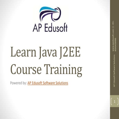Learn Java J2EE Training in Gurgaon | PPT
