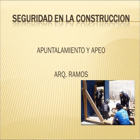 Apeos y andamios seleccion