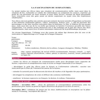 Apercu du proje vert