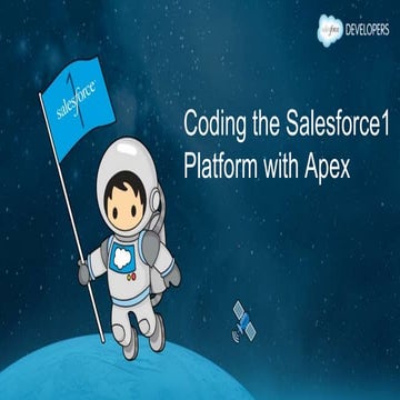 Coding the Salesforce1 Platform