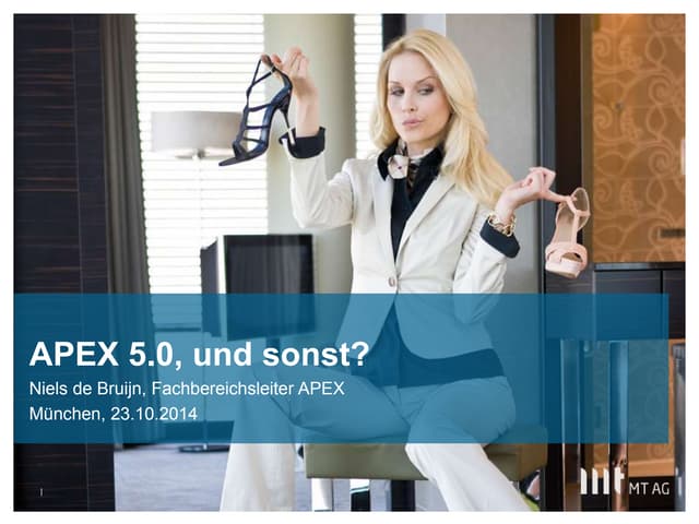 APEX 5.0, und sonst?